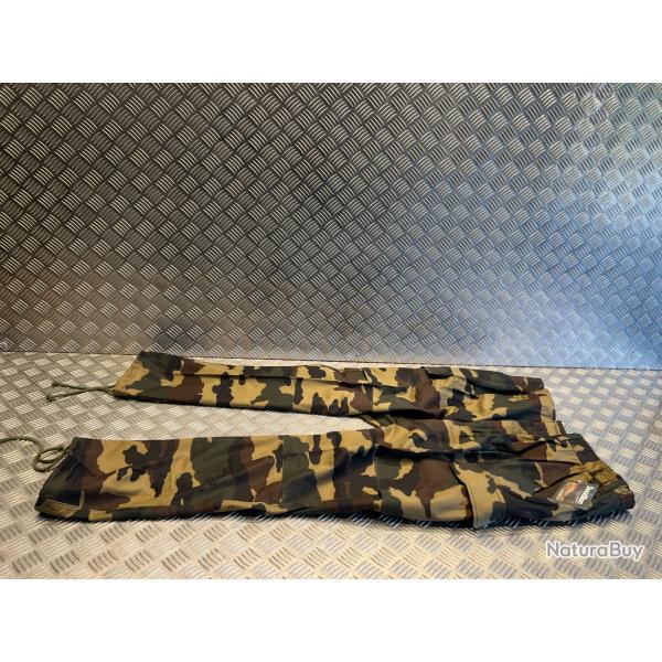 pantalon de chasse treillis 6 poches coton camo ce taille 58