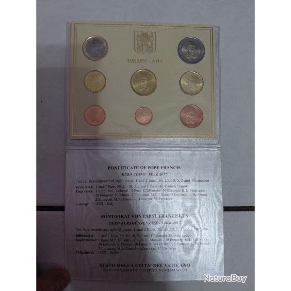 Les euros du vatican 2017