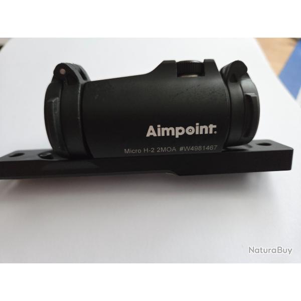 Aimpoint Micro H2 avec embase