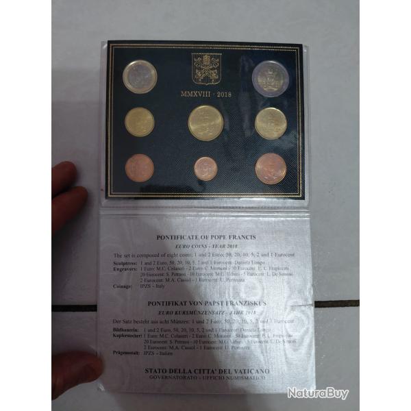 Les euros du vatican 2018