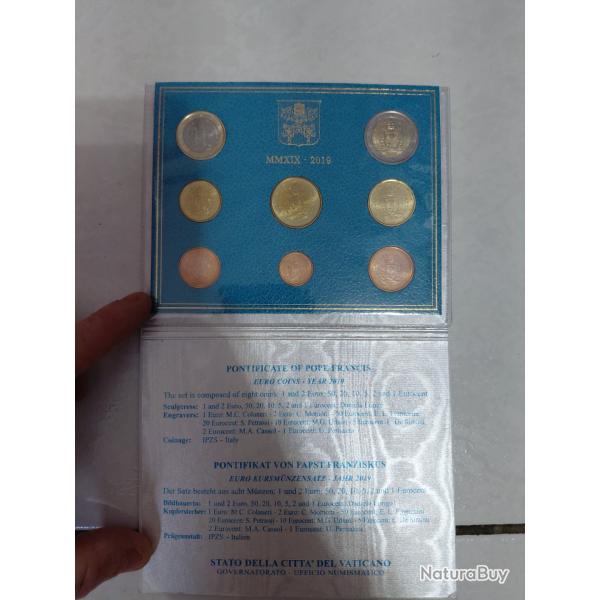 Les euros du vatican 2019