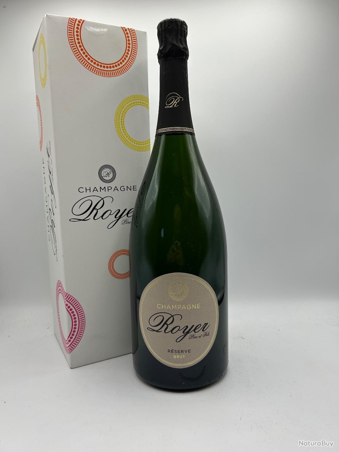 Coffret Champagne Royer Père et Fils Réserve Brut - 1 Magnum ...
