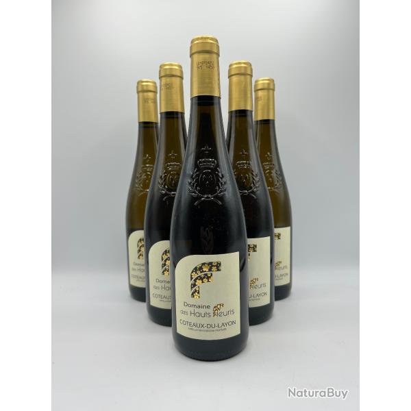 2022 Domaine des Hauts Fleuris Coteaux du Layon Vin Blanc Bio Moelleux - 6 Bouteilles