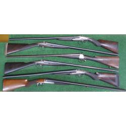 Lot Fusils Juxtaposés