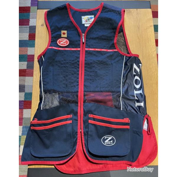 Gilet ZOLI + Ecusson ZOLI + Pin's ZOLI neuf