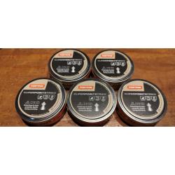 Plombs pointu 5,5 mm Norma - SuperPointStrike - 0,94g - Lot de 5 boîtes de 250