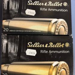 Lot 2 boîtes Sellier Bellot 7 mm Rem Mag 173 gris 11,2g SPCE