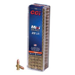 Munitions CCI 22lr Mini Mag RN 40gr x100