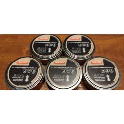 Plombs pointus 4,5 mm Norma - SuperPointStrike - 0,53g - Lot de 5 bo&icirc;tes de 500