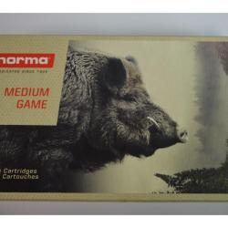 1 BOITE DE 20 BALLES NORMA CALIBRE 300 WM PLASTICPOINT 11.7 G / 180 GR   NEUVE