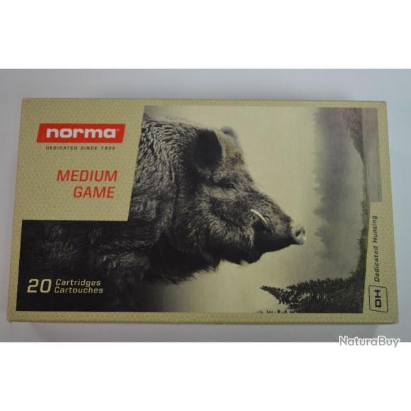1 BOITE DE 20 BALLES NORMA CALIBRE 300 WM PLASTICPOINT 11.7 G / 180 GR   NEUVE