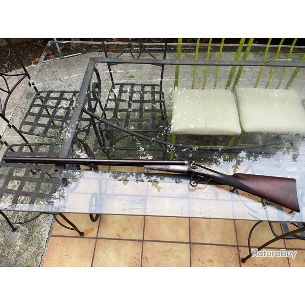 Fusil de chasse calibre 16/65 clef lefaucheux
