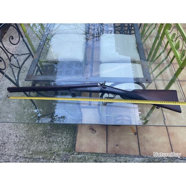 Fusil de chasse calibre 16/65 clef lefaucheux