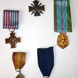 Médailles et Croix du combattant de la guerre 1939-1945