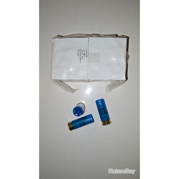 X20 Cartouches cal 12 poudre noire