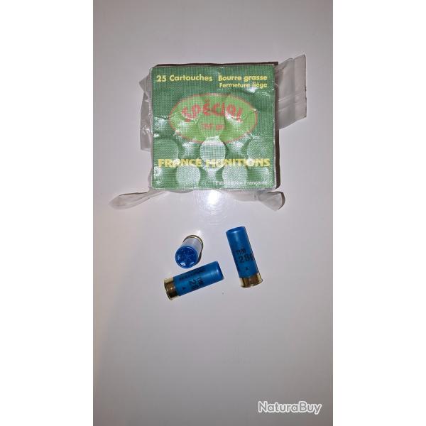 X25 Cartouches cal 12 poudre noire