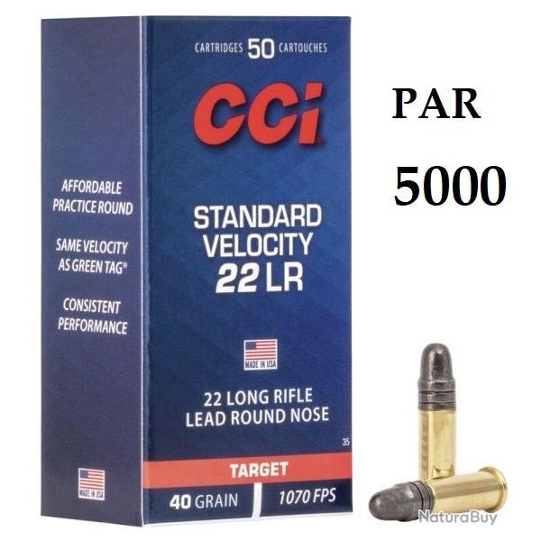 5000 CCI Standard Velocity calibre 22lr