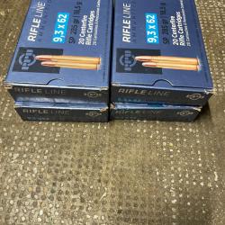 Balles PPU 9.3x62 / lot de 4 boites