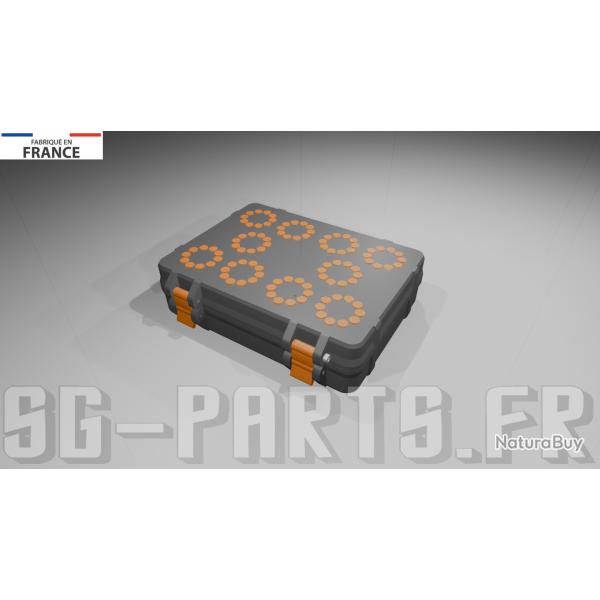 Boite chargement revolver (10) + Speed Loader **Smith et Wesson 617 22LR 10 coups**