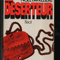 le d&eacute;serteur de noel favreli&egrave;re "corv&eacute;e de bois alg&eacute;rie" FLN , 1958