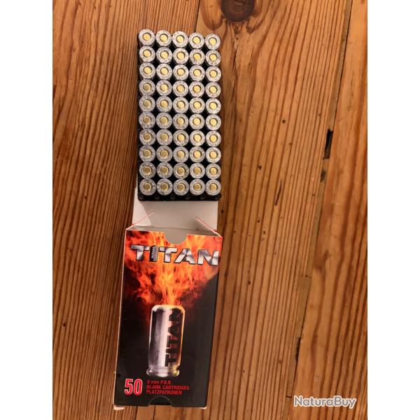 Cartouche titan 9mm pak