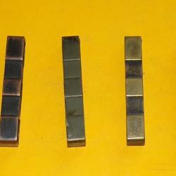 ARMEE AMERICAINE U.S : LOT DE 4 PASSANTS POUR CEINTURON MILITAIRE POUR REPARATION CEINTURON U.S  , B