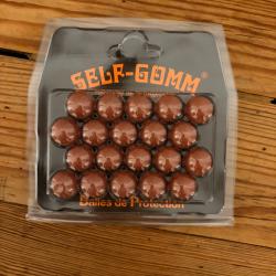Self-gomm balles de protection pour pistolet à blanc