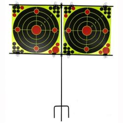 Portique porte cible papier réglable