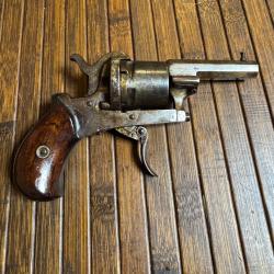 REVOLVER DE POCHE  7 mm A BROCHE THE GUARDIAN AMERICAN MODEL 1878