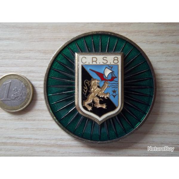 plaque collection obsol�te CRS N�8 - Bi�vres Essonne