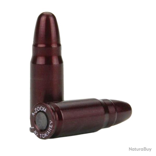 5 douilles amortisseur "Snap cap" cal. 7.62 Tokarev en aluminium - A-Zoom