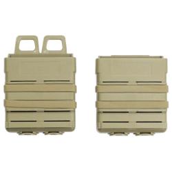 Porte Chargeur (x2) FastMag 7.62mm (Element) D&eacute;sert
