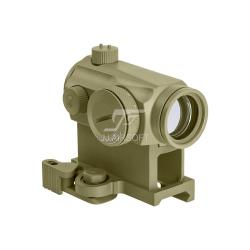 Point Rouge T1 Haut w/ Kill Flash QD Mount (JJ Airsoft) D&eacute;sert