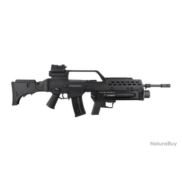 G36k W/ Optique et lance Grenade Fibre & Metal Blowback (S&T)