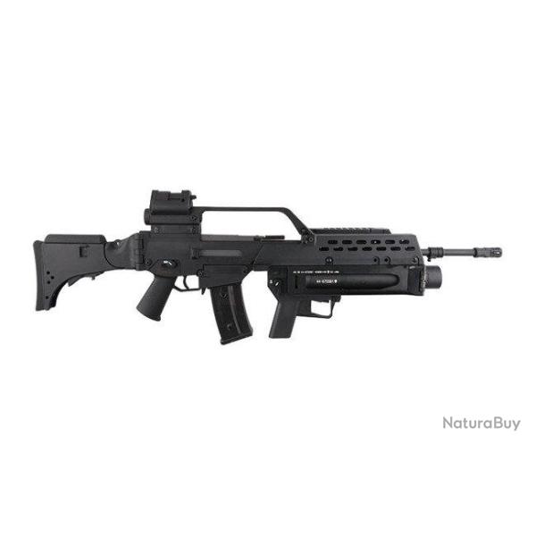G36K w/ Optique et Lance-Grenade Fibre & Metal Blowback (S&T)