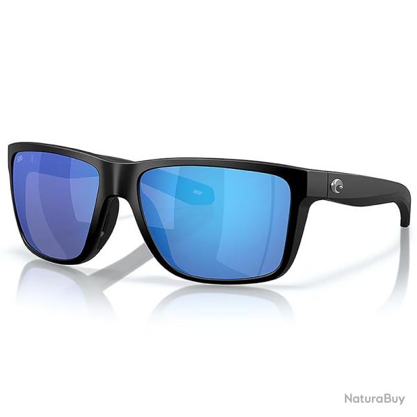 Lunettes polarisantes COSTA DEL MAR Broadbill II Matte black Blue mirror 580G
