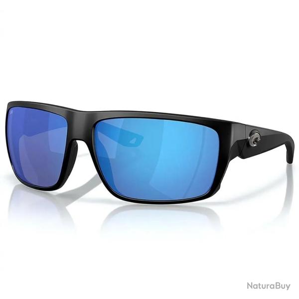 Lunettes polarisantes COSTA DEL MAR Fly line Matte black Blue mirror 580G