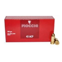 Munitions FIOCCHI 45ACP FMJ 230gr x50