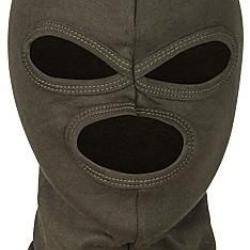 Cagoule 3 trous Coton - Vert