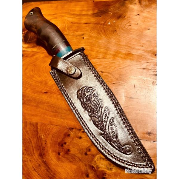 Enchre de Nol (- 45%) Couteau Damas 256 couches