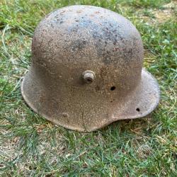Casque Allemand Authentique Stahlhelm M16 WW1