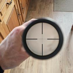 Lunette schmidt & bender 3 - 12x50 Occasion, utilisation sur fusil .308 en sub uniquement.