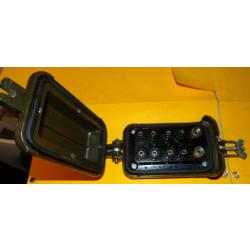 RADIO : BOITE ETANCHE POUR CONNEXION DE FILS TELEPHONIQUES , RADIOAMATEUR , ARTICLE MILITAIRE  DE L'