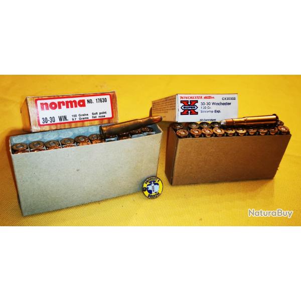 30-30 Norma et Winchester