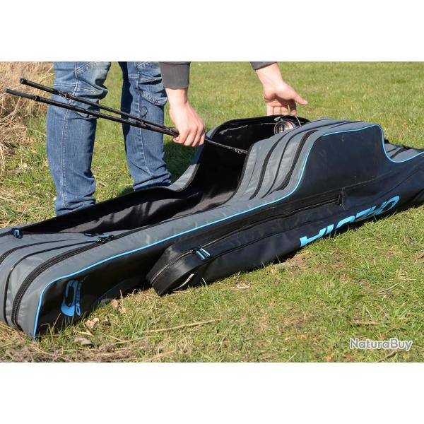 Fourreau Cresta Blackthorne Feeder Holdall 2+1 Compartiments 175 cm