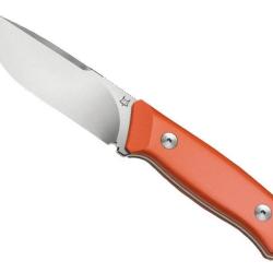 POIGNARD FOX MUZZLE G10 ORANGE