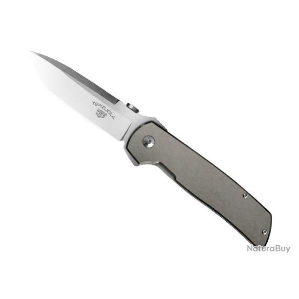 COUTEAU FOX ORIGINAL GANSTER TITANIUM GRIS