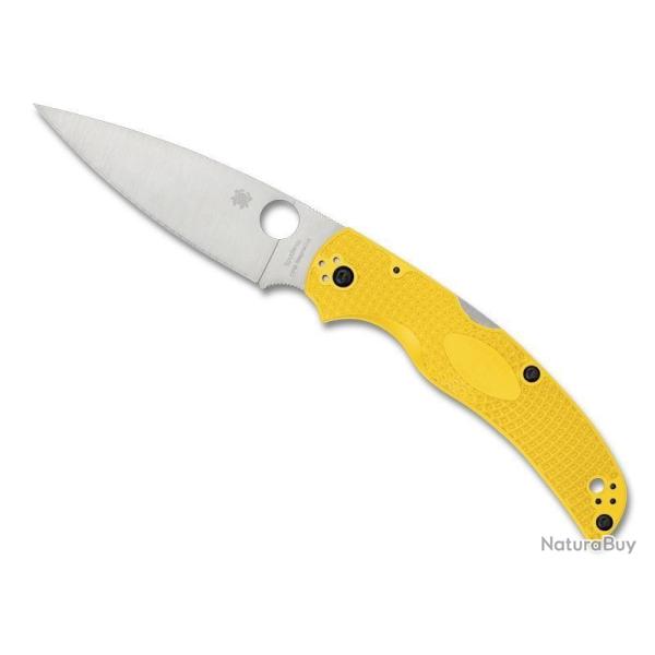 COUTEAU SPYDERCO NATIVE CHIEF SALT JAUNE