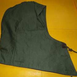 ARMEE AMERICAINE U.S : CAPUCHE , HOOD FOR JACKET ,FIELD ,  M-1943 ,FABRICATION 1945 WWII ,  TAILLE M