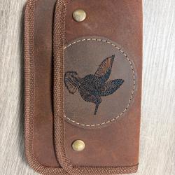 Cartouchi&egrave;re cuir calibre 20